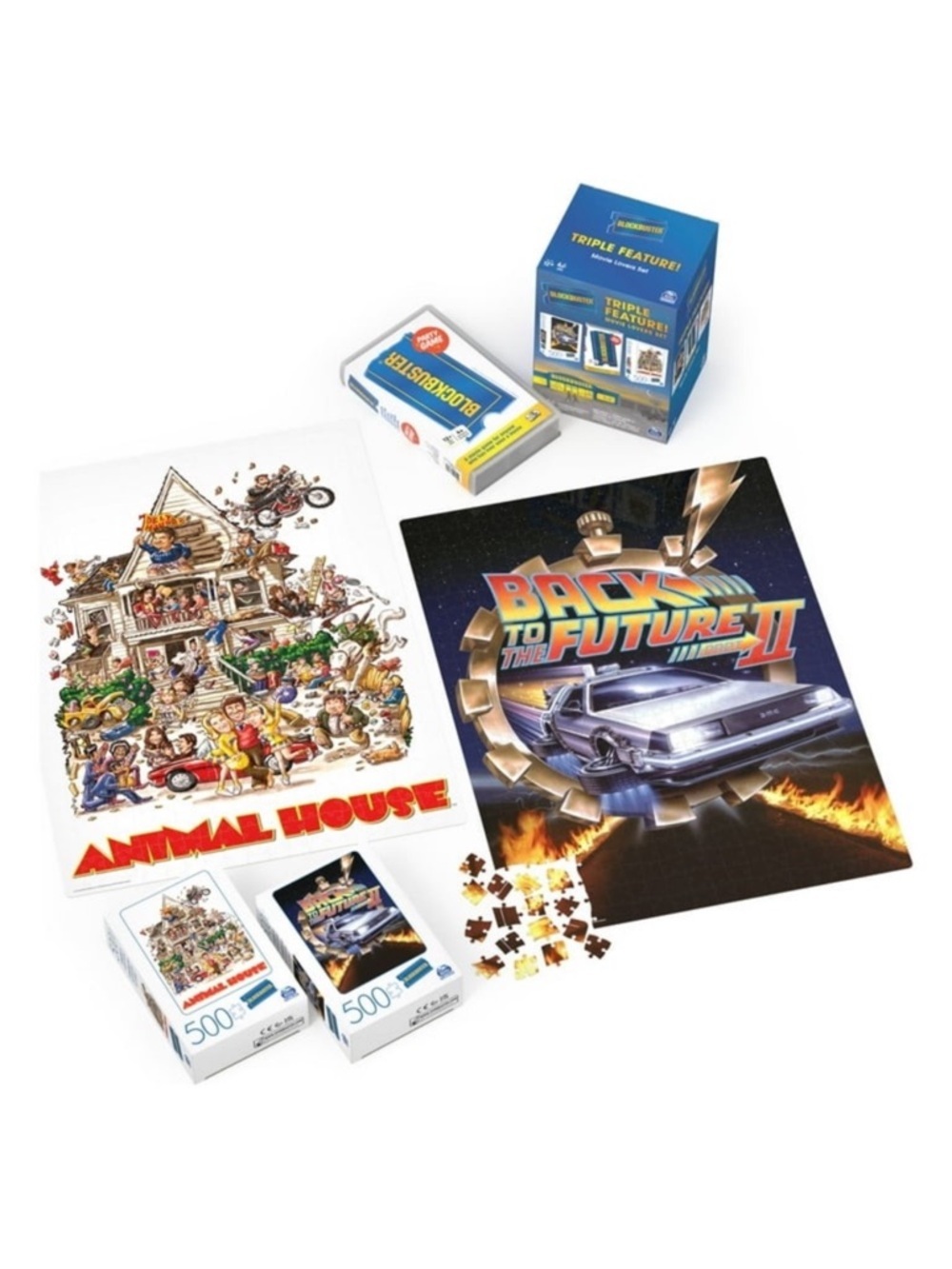 Blockbuster Triple Feature! Movie Lovers Set - Puzzles & Game - Picture 5 of 5